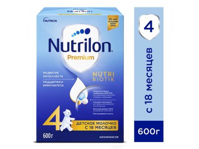 Смесь Nutrilon Premium 4 молочная 600 г 1-00374731_1