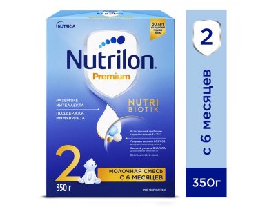 Смесь Nutrilon Premium 2 молочная 350 г 1-00374733_1