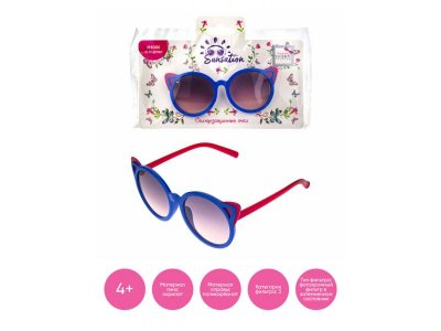 Солнцезащитные очки для детей Lukky Fashion Кошечка 1-00403635_1