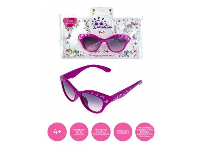 Солнцезащитные очки для детей Lukky Fashion Бабочки 1-00403638_1