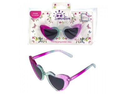 Солнцезащитные очки для детей Lukky Fashion Сердечки 1-00403640_1