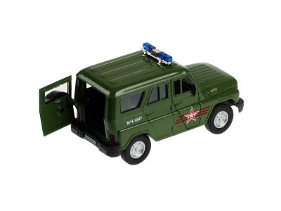 Игрушка Технопарк Uaz Hunter Армия России 12 см, свет, звук, инерц.мех. 1-00403656_4