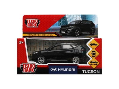 Игрушка Технопарк Hyundai Tucson 12 см, инерционный механизм 1-00403670_2