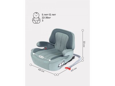Автокресло Rant Turbo Isofix Active Line 22-36 кг, группа 3 1-00403705_2
