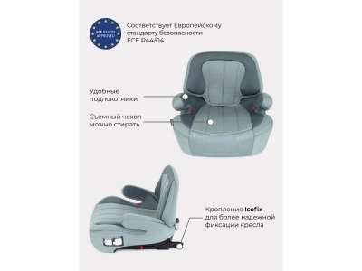 Автокресло Rant Turbo Isofix Active Line 22-36 кг, группа 3 1-00403705_5