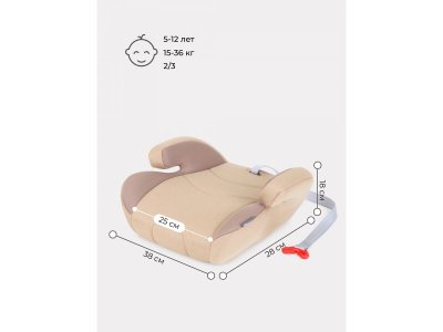 Автомобильное сиденье-бустер Rant Point5 Active Line 15-36 кг, группа 2/3 1-00403715_8