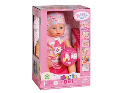 Кукла Zapf Baby born интерактивная девочка с магическими глазками 43 см 1-00387881_8