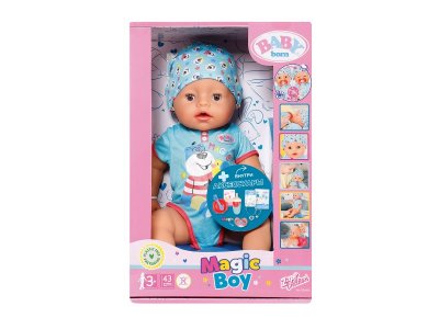 Кукла Zapf Baby born интерактивная мальчик с магическими глазками 43 см 1-00387882_8