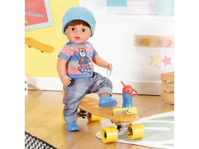 Кукла интерактивная Zapf Baby born Братик с аксессуарами, 43 см 1-00405395_4
