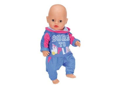 Одежда для куклы Zapf Baby born Спортивный костюм для кукол 43 см, вешалка 1-00405410_3