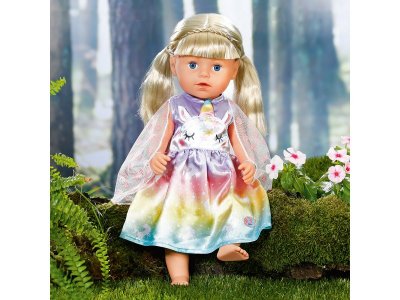 Одежда для куклы Zapf Baby born Платье Бабочка для кукол 43 см, вешалка 1-00405413_4