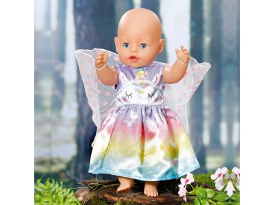 Одежда для куклы Zapf Baby born Платье Бабочка для кукол 43 см, вешалка 1-00405413_6