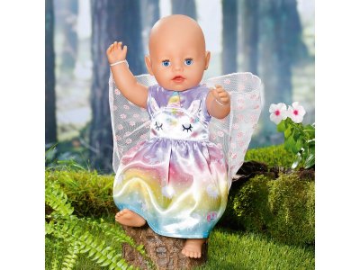 Одежда для куклы Zapf Baby born Платье Бабочка для кукол 43 см, вешалка 1-00405413_7