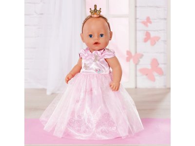 Одежда для куклы Zapf Baby born Платье Принцессы для кукол 43 см, коробка 1-00405416_7
