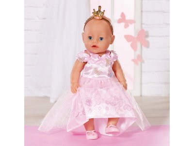 Одежда для куклы Zapf Baby born Платье Принцессы для кукол 43 см, коробка 1-00405416_6