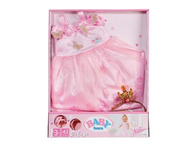 Одежда для куклы Zapf Baby born Платье Принцессы для кукол 43 см, коробка 1-00405416_10
