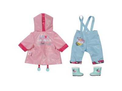 Одежда для куклы Zapf Baby born Набор Дождевик для кукол 43 см, коробка 1-00405419_3