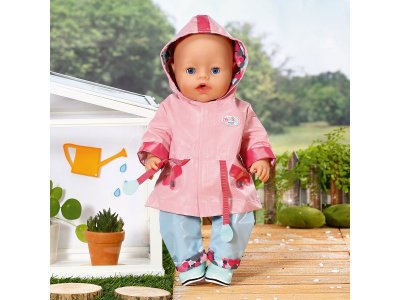 Одежда для куклы Zapf Baby born Набор Дождевик для кукол 43 см, коробка 1-00405419_7
