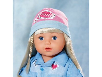 Одежда для куклы Zapf Baby born Набор Джинсовый для кукол 43 см, коробка 1-00405422_4