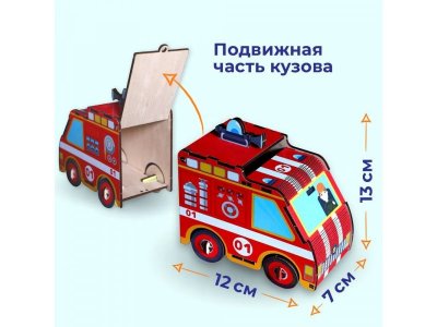 Конструктор Fofa Машинка Пожарная 1-00405580_3
