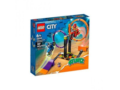 Конструктор Lego City Испытание каскадеров с вращением 1-00405611_5