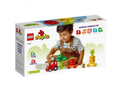 Конструктор Lego Duplo Трактор для перерозки овощей и фруктов 1-00405618_3