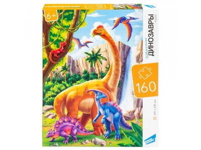 Пазл Dream Makers Динозавры 160 элементов 1-00402757_1