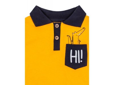 Рубашка-поло Palloncino с коротким рукавом Animals 1-00390653_3