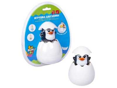 Игрушка для купания Bondibon Пингвин Baby You в яйце с брызгалкой 1-00405765_5