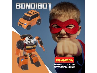 Трансформер 2в1 Bondibon Bondibot робот-внедорожник 1-00405802_13
