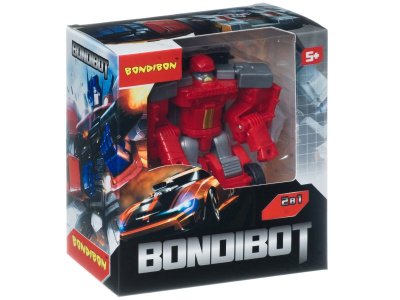 Трансформер 2в1 Bondibon Bondibot робот-пожарная машина 1-00405805_3