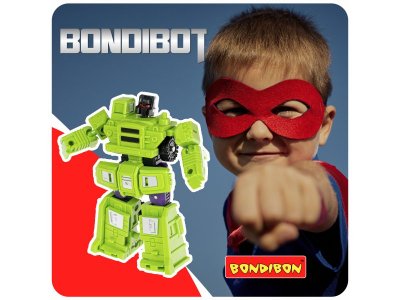 Трансформер 2в1 Bondibon Bondibot робот-строительная техника (самосвал) 1-00405810_12