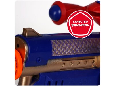 Пистолет Bondibon Фантастика, стреляет дисками, свет/звук, подвижные детали 1-00405824_13