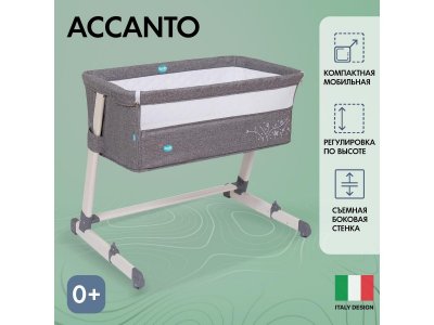 Кроватка детская приставная Nuovita, Accanto 1-00262554_2