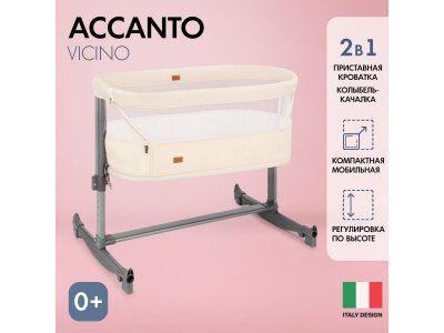 Кроватка приставная Nuovita Accanto Vicino 1-00291860_2