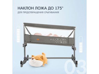 Кроватка приставная Nuovita Accanto Vicino 1-00291862_6