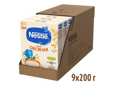 Каша Nestle, безмолочная овсяная 200 г 1-00000504_5