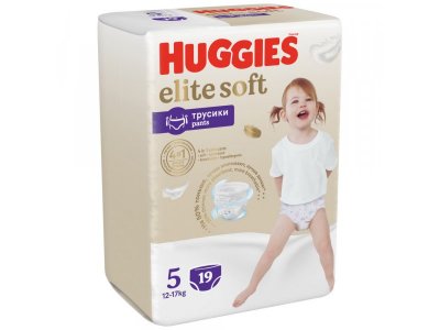 Подгузники-трусики Huggies Elite Soft 5 12-17 кг, 19 шт. 1-00191176_9