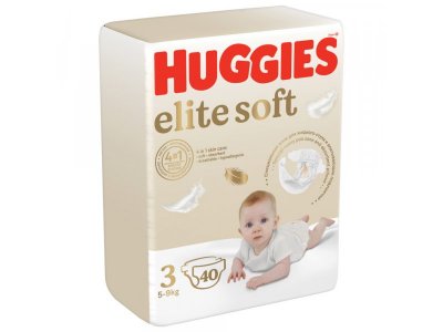 Подгузники Huggies Elite Soft 3 5-9 кг, 40 шт. 1-00212430_2