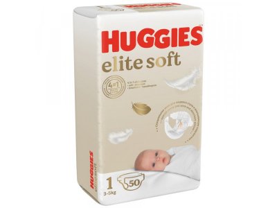 Подгузники Huggies Elite Soft 1 3-5 кг, 50 шт. 1-00233810_2