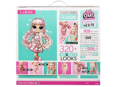 Кукла L.O.L. Surprise OMG Fashion Show Ла Роуз с аксессуарами 1-00407348_2