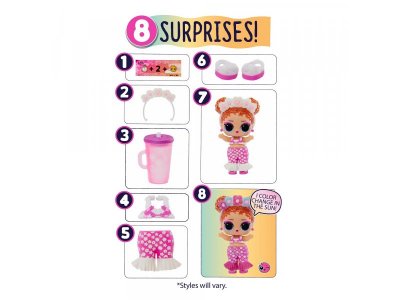 Кукла L.O.L. Surprise Sunshine makeover с аксессуарами 1-00407356_6