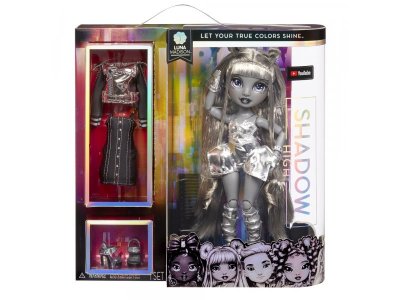 Кукла Rainbow High Shadow Луна Мэдисон с аксессуарами 28 см 1-00407373_5