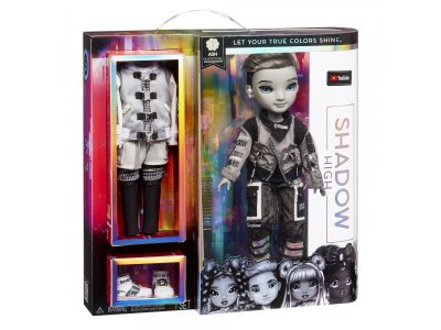 Кукла Rainbow High Shadow Эш Силверстоун с аксессуарами 28 см 1-00407374_3