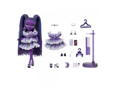 Кукла Rainbow High Shadow Моника Вербена с аксессуарами 28 см 1-00407378_5