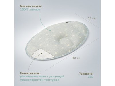Подушка для новорожденного Nuovita Neonutti Barca Dipinto 1-00293262_10
