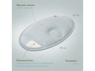 Подушка для новорожденного Nuovita Neonutti Barca Dipinto 1-00293266_11