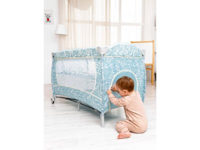 Манеж-кровать AmaroBaby Stitch прямоугольный 1-00407491_7