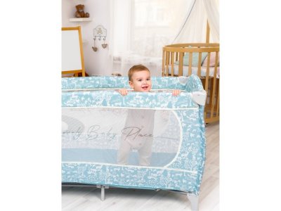 Манеж-кровать AmaroBaby Stitch прямоугольный 1-00407491_11