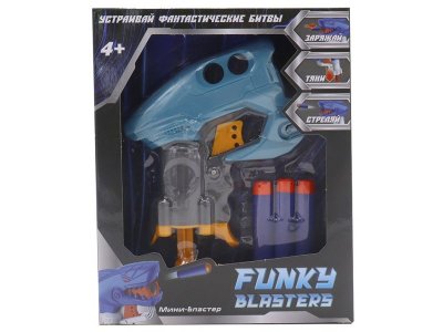 Игрушка Funky Toys Reysar Мини Бластер MB-01 с мягкими пулями 3 шт. 1-00370196_5